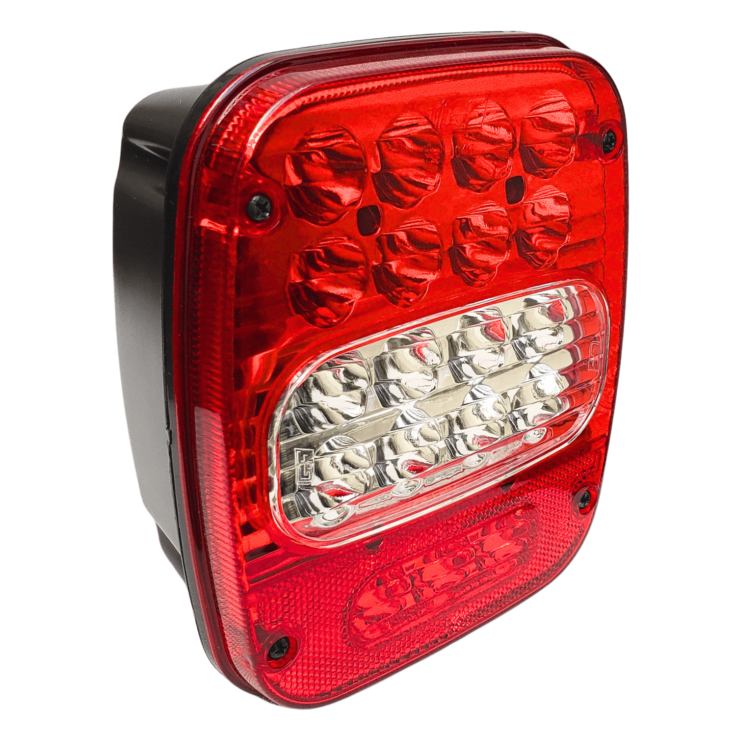 Lanterna Traseira Marmita Led Ford, Vw Jeep Troller, 12v 24v