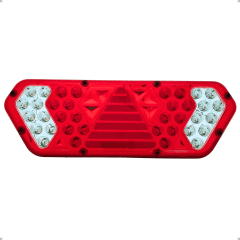 Lanterna Traseira Carreta  Guerra Led Caminhão 12/24v