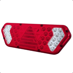 Lanterna Traseira Carreta  Guerra Led Caminhão 12/24v