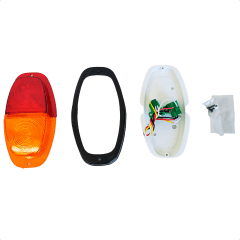 Kit 12Un Lanterna Universal Bicolor Canoinha